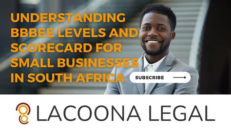 Understanding Bbbee Levels And Scorecard For Small Businesses In South