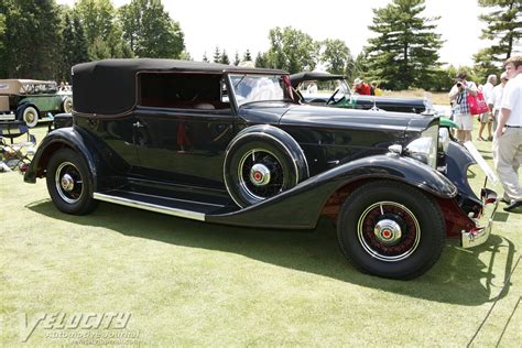 1933 Packard Model 1002 627 Convertible Victoria Pictures