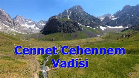 Cennet Cehennem Vadisi ve Buzul Gölü وادي الجحيم والبحيرة الجليدية