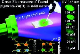 Rapid And Sensitive Naked Eye Detection Of Faecal Pigments Using Their Enhanced Solid State