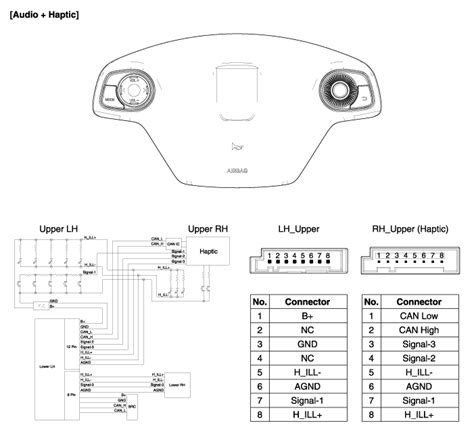 Hyundai Equus Steering Wheel Remote Controller Swrc Schematic