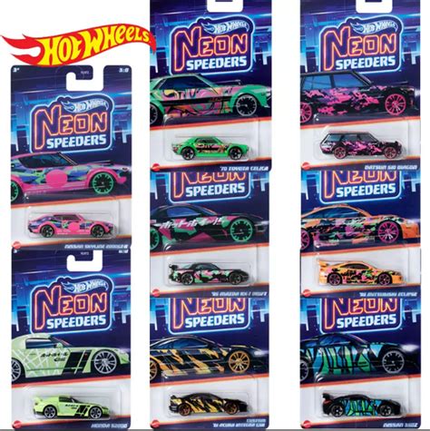 Hot Wheels Neon Speeders Li Set HLH