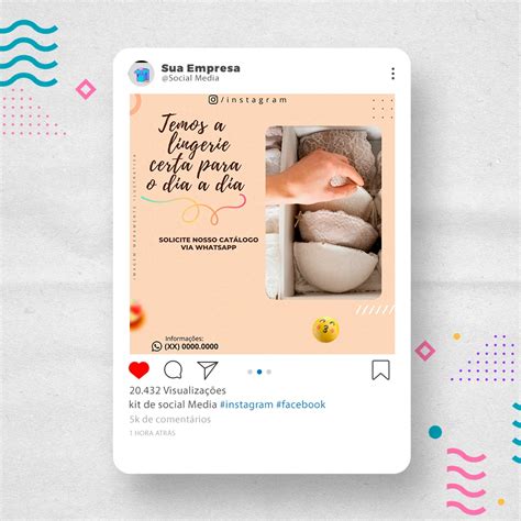Kit De Social Media Posts Prontos Para Sex Shop E Venda De Lingerie No Canva Legendas