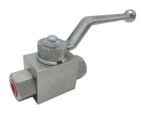 Hydraulic High Pressure Shut Off Ball Valve 2 Way 14 Inch Npt 7250 Psi