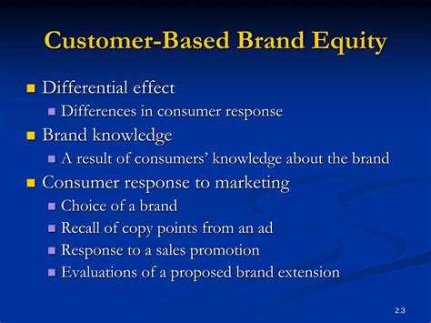 Customer Based Brand Equityppt