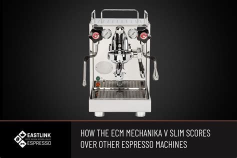 Ecm Mechanika V Slim Eastlink Espresso