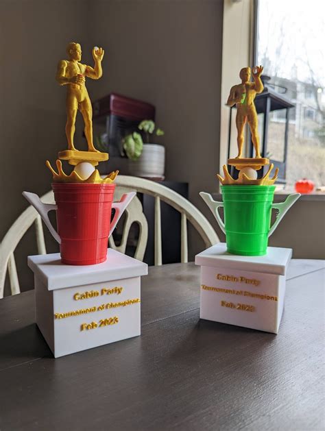 Beer Pong Trophies R Bambulab