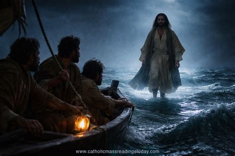 A reading from the holy Gospel according to John 6: 16 - 21 - Catholic ...