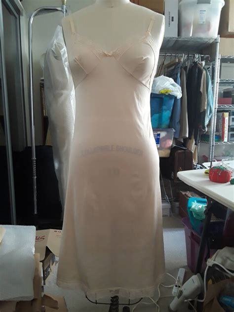S Nude Dress Slip Gem