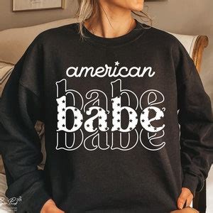 American Babe SVG PNG Fourth Of July SVG Th Of July Svg Memorial Day Svg Independence Day