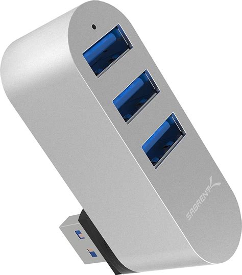 Amazon Sabrent Premium Port Aluminum Mini Usb Hub