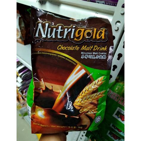 Nutrigold Chocolate Malt Drink 1kg Shopee Philippines