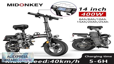 Midonkey Ace Inch Folding Electric Bicycle V W City Bicycle V