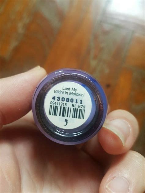 Lost My Bikini In Molokini Opi Nail Polish Ebay