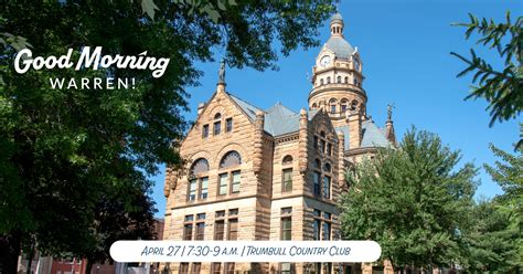 Good Morning, Warren!