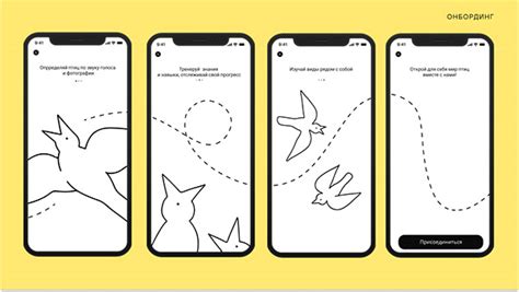 Приложение для бердвотчинга on Behance