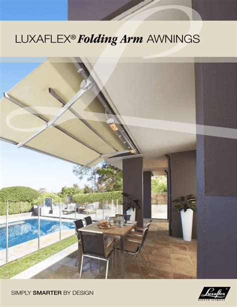 LUXAFleX Folding Arm Awnings