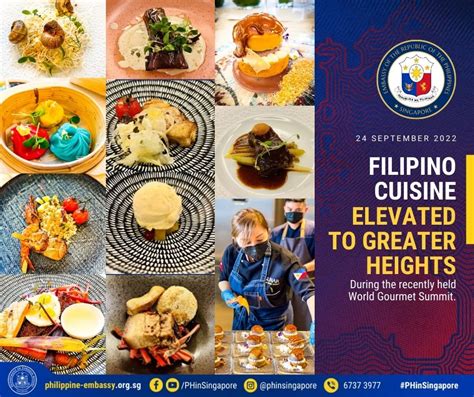 Filipino Cuisine Elevated To Greater Heights Embassy Of The