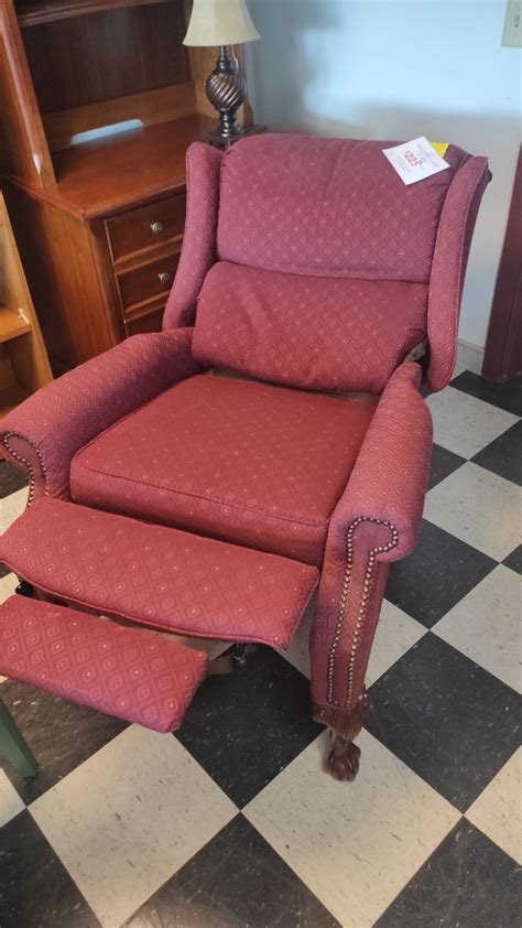 Burgundy Reclining Chair Roth And Brader Furniture