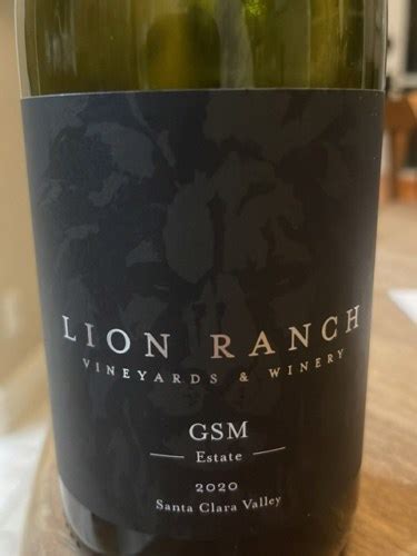 Lion Ranch Vineyard Winery GSM Estate Vivino US