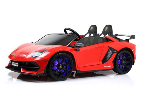 Электромобиль детский RIVERTOYS Lamborghini Aventador SVJ (A111MP ...