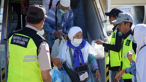 Jamaah Kloter Terakhir Haji 2023 Tiba Di Bandara Sultan Hasanuddin