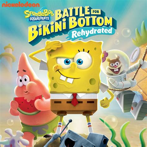 Spongebob Squarepants Battle For Bikini Bottom Rehydrated Cover Or Packaging Material Mobygames