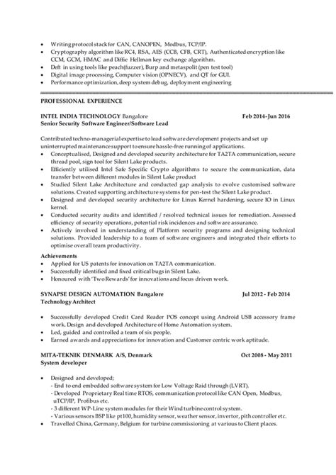 Resume Sunil Pdf