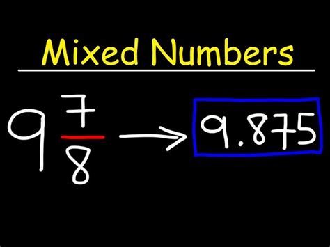 Converting Mixed Numbers To Decimals Worksheets Library