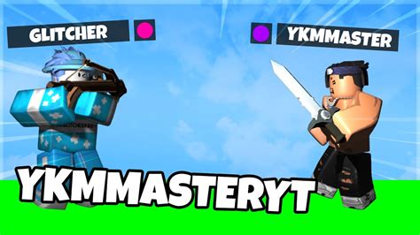 So I Met Ykmmaster In Roblox Bedwars Youtube