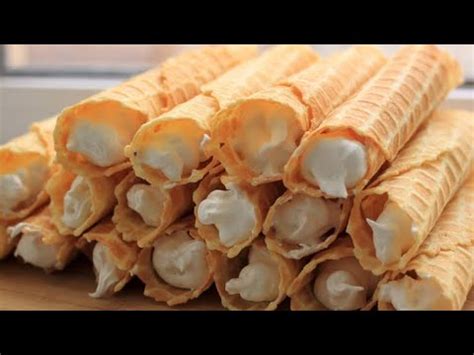 День блогера! ВАФЕЛЬНЫЕ ТРУБОЧКИ! Вкус из детства! - YouTube