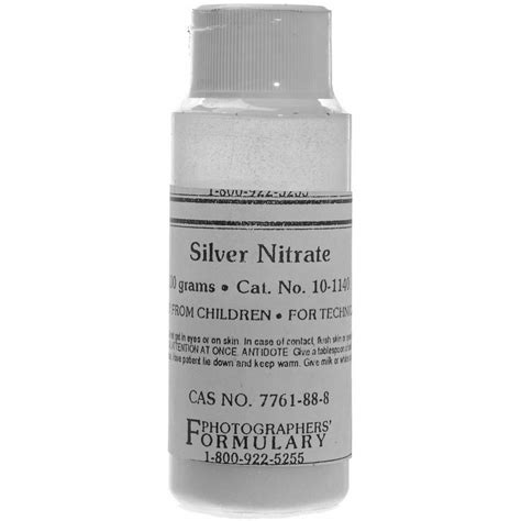 Photographers Formulary Silver Nitrate 100 Grams 10 1140 100g