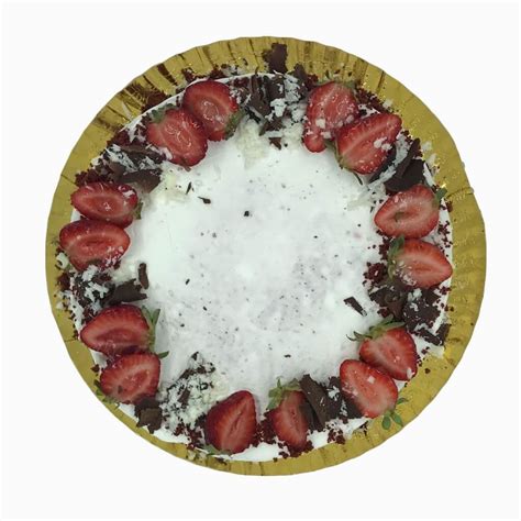 Semi Naked Morangos Partidos E Raspas De Chocolate