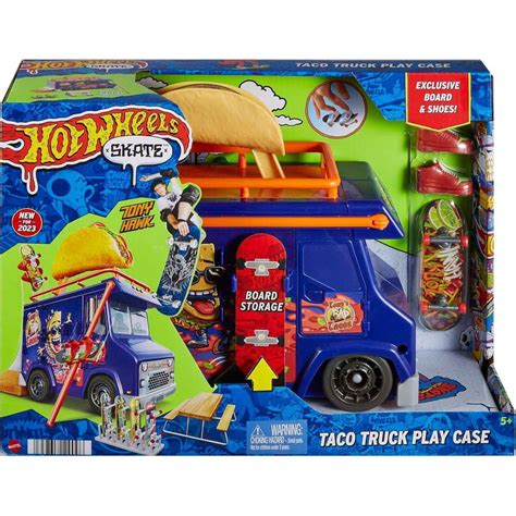 Mattel Hot Wheels Skate Taco Truck Play Case Maxíkovy hračky