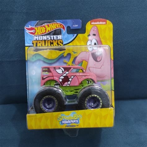 Jual Hot Wheels Monster Truck Patrick SpongeBob SquarePants HWN77 N36 Shopee Indonesia