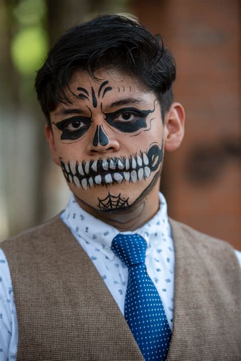 Man in Costume for Day of Dead · Free Stock Photo