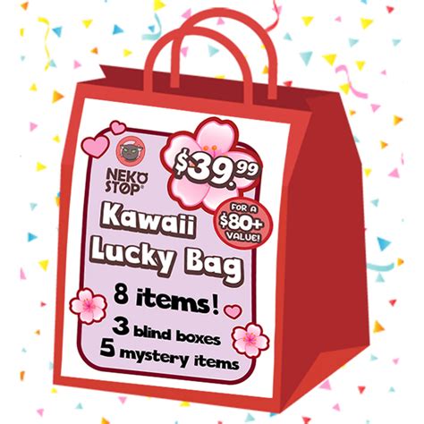 Kawaii Grab Lucky Bag Mystery Box Collectible Toy Cute Designer Figure