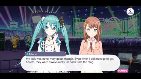 Minori Dying Of Gay Again Hatsune Miku Project Sekai Colorful Stage Youtube