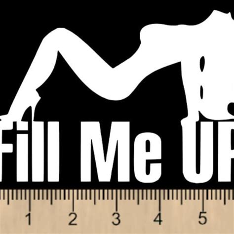 Anime Fill Me Up Sticker Etsy