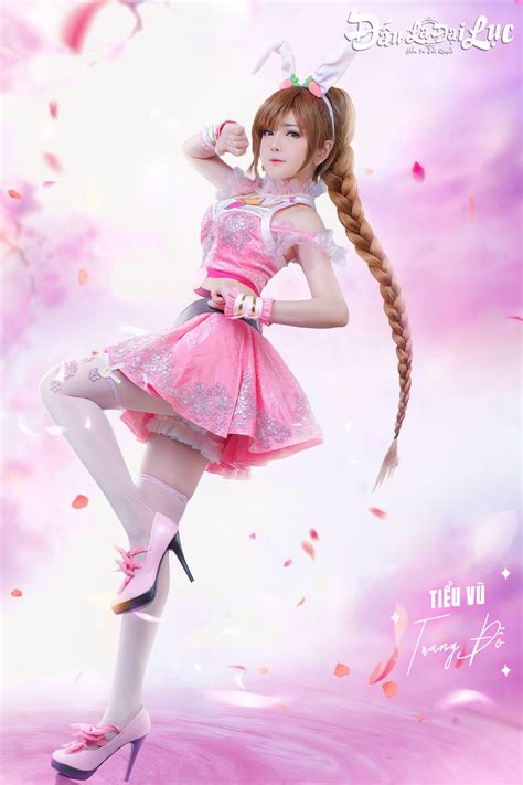 HOT GIRL TRANG ĐỖ COSPLAY TIỂU VŨ NHU CỐT MỊ THỎ CỰC NÓNG Đấu La Đại Lục D Hồn Sư Đối Quyết