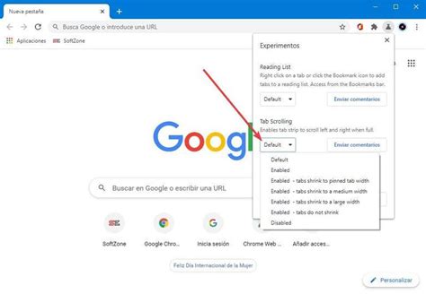 Chrome Labs nueva función para probar novedades en el navegador