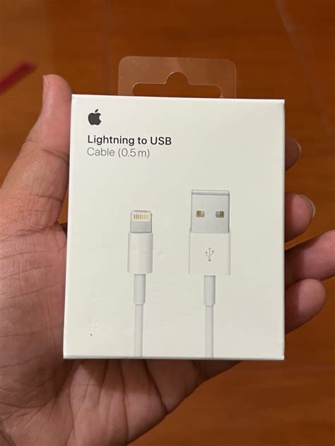 Apple Usb Cable Original Sealed Mobile Phones And Gadgets Mobile