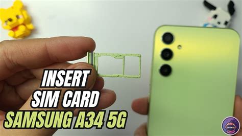 How To Install A SIM Card To Samsung Galaxy A34 5G YouTube