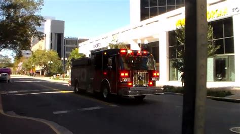 Orlando Fire Department Engine 101 Tower 1 Engine 1 District 1 Ems