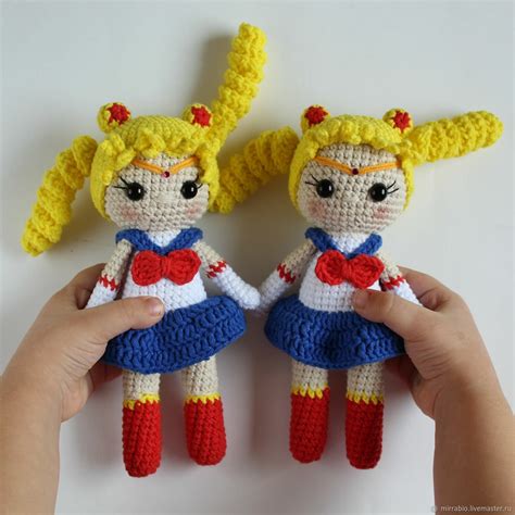 Сейлормун кукла вязаная Sailor Moon из мультика Сейлор Мун в интернет ...