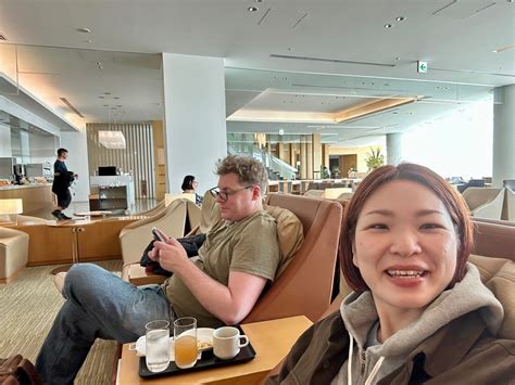 Japan Airlines Sakura Lounge at Narita International Airport (NRT) — As