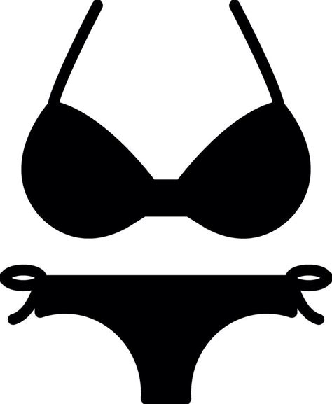 bikini vector icono diseño Vector en Vecteezy