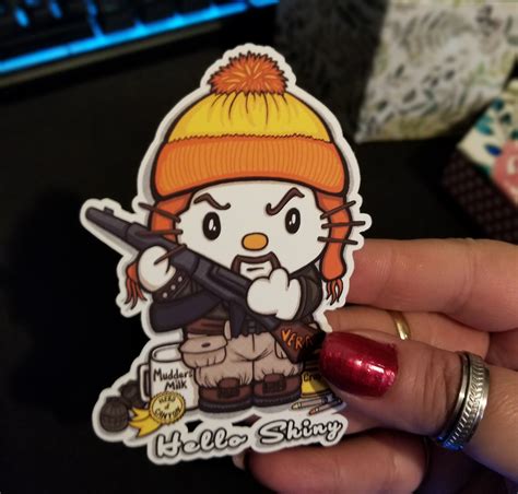 Hello Shiny, Hello Shiny Sticker, Firefly Sticker, Jayne Sticker