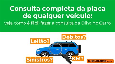 Consulta Completa Da Placa De Qualquer Ve Culo Veja Como F Cil Fazer