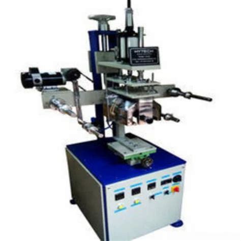 Hot Foil Stamping Machine For Round Container At Rs 155000 Foil Stamping Machine In Mumbai